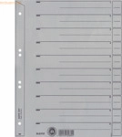 100 x Leitz Trennblatt A4 200g Karton grau