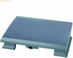Maul Ergonomische Fu&szlig;st&uuml;tze beheizt mit Teppichbelag grau
