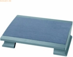 Maul Ergonomische Fu&szlig;st&uuml;tze komfortabel mit Teppichbelag grau