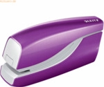 Leitz Heftger&auml;t Wow elektrisch 10 Blatt violett