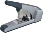 Leitz Blockhefter 5553 Heavy Duty silber/schwarz
