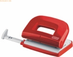 Novus Locher E210 Metall/Kunststoff 1,0mm 10 Blatt rot