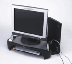 Fellowes Monitorst&auml;nder Smart Suites Riser Plus schwarz