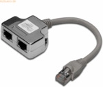 Assmann DIGITUS CAT 5e Patchkabel-Adapter, 2x CAT 5e, geschirmt, 0.19m