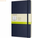 Moleskine Notizbuch Large A5 blanko Softcover saphir