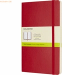 Moleskine Notizbuch Large A5 blanko Softcover scharlachrot