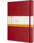 Moleskine Notizbuch XL 19x25cm liniert Hardcover 96 Blatt scharlachrot