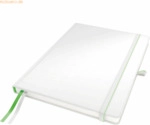 Leitz Notizbuch Complete A4 kariert wei&szlig;
