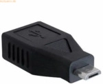 Delock Delock Adapter USB micro B Stecker auf USB A Buchse