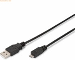 Assmann ASSMANN USB 2.0 Kabel Typ A-mikro B 1.0m USB 2.0 sw.