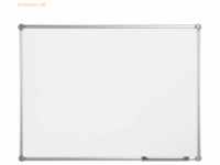 Maul Whiteboard 2000 Maulpro Emaille 100x150cm Ecken grau