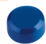 Maul Rundmagnet 15mm Durchmesser 0,17kg Haftkraft 20 St&uuml;ck blau