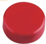Maul Kraftmagnet 34mm Durchmesser 2kg Haftkraft 20 St&uuml;ck rot
