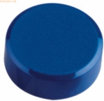 Maul Kraftmagnet 34mm Durchmesser 2kg Haftkraft 20 St&uuml;ck blau