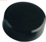 Maul Kraftmagnet 34mm Durchmesser 2kg Haftkraft 20 St&uuml;ck schwarz