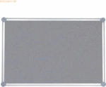 Maul Pinnboard Textil 90x180cm grau