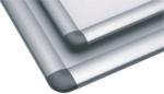 Nobo Plakatrahmen A0 1247x899x17mm Aluminium/Kunststoff silber