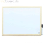Franken Schreibtafel CC Wandbefestigung 30x40 cm wei&szlig;