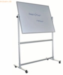 Franken Whiteboard magnetisch 200x100cm silbereloxiert