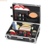 Franken Moderations-Koffer Trainer mobil Aluminiumkoffer schwarz