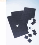 Franken Magnetpl&auml;ttchen 20x20mm 1mm schwarz