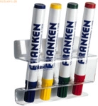Franken Tafelschreiber-Halter 4 Tafelschreiber leer transparent