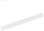 Franken Magnethaftleisten beschriftbar 5 cm x100 cm Wei&szlig; VE=10 St&uuml;ck