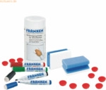 Franken Starter-Set f&uuml;r Magnettafel Schreib- und Rastertafeln Stiften+