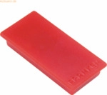 Franken Haftmagnet 23x50mm rot VE=10 St&uuml;ck