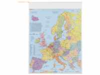 Franken Europakarte Tafel beschreibbar 1:3.600.000 137 cmx97 cm
