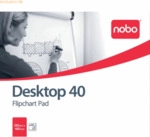 Nobo Flipchartblock Blanko DIN B1 580x485mm 40 Blatt wei&szlig;