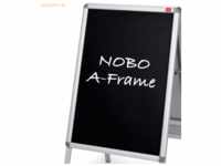 Nobo Kreidetafel-Einleger DIN A1 für Plakatständer 2 Stück