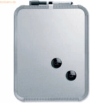 Nobo Wei&szlig;wandtafel Slimline Stahl magnetisch Kunststoffrahmen 280x220m