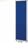 Magnetoplan Pr&auml;sentationswand 1105303 182x181x36cm blau