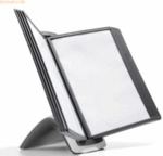 Durable Sichttafelst&auml;nder Sherpa Style Table 10 10 Tafeln schwarz
