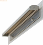 Franken Flipchart-Blockhalter f&uuml;r Magnettafeln 70x5,5cm grau