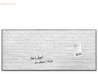 Sigel Glas-Magnetboard Avertum White-Klinker BxH 130x55cm