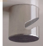 Franken Magnete Haken 16mm VE=4 St&uuml;ck silber