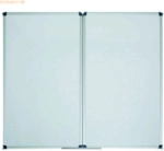 Maul Whiteboard Klapptafel Maulstandard 100x150/100x300cm