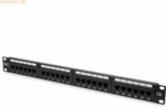 Assmann DIGITUS cat.6, Class E Patchpanel, ungeschirmt 24-Port Schwarz