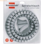 Brennenstuhl Spiralschlauch 2,5 m x 20 mm grau