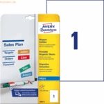 Avery Zweckform Magnetschilder Inkjet 210x297mm VE=5 St&uuml;ck