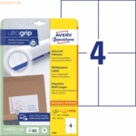 Avery Zweckform Universal-Etiketten ultragrip 105x148 mm VE=120 Etiket