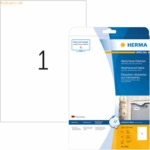 HERMA Inkjet-Etiketten wei&szlig; wetterfest 210x297mm Special A4 VE=10 St&uuml;c