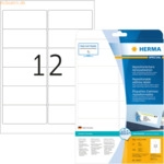 HERMA Etiketten wei&szlig; Movables/abl&ouml;sbar 99,1x42,3mm Special A4 VE=300 S