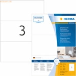 HERMA Etiketten wei&szlig; perforiert 210x99mm Special A4 VE=300 St&uuml;ck