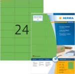HERMA Etiketten gr&uuml;n 70x37mm Special A4 VE=2400 St&uuml;ck