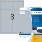 HERMA Etiketten Folie silber 99,1x67,7mm Special A4 LaserCopy VE=200 S