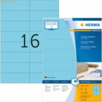 HERMA Etiketten blau 105x37mm Special A4 VE=1600 St&uuml;ck