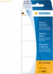 HERMA Adress-Etiketten 67x35mm endlos leporello-gefalzt VE=250 St&uuml;ck